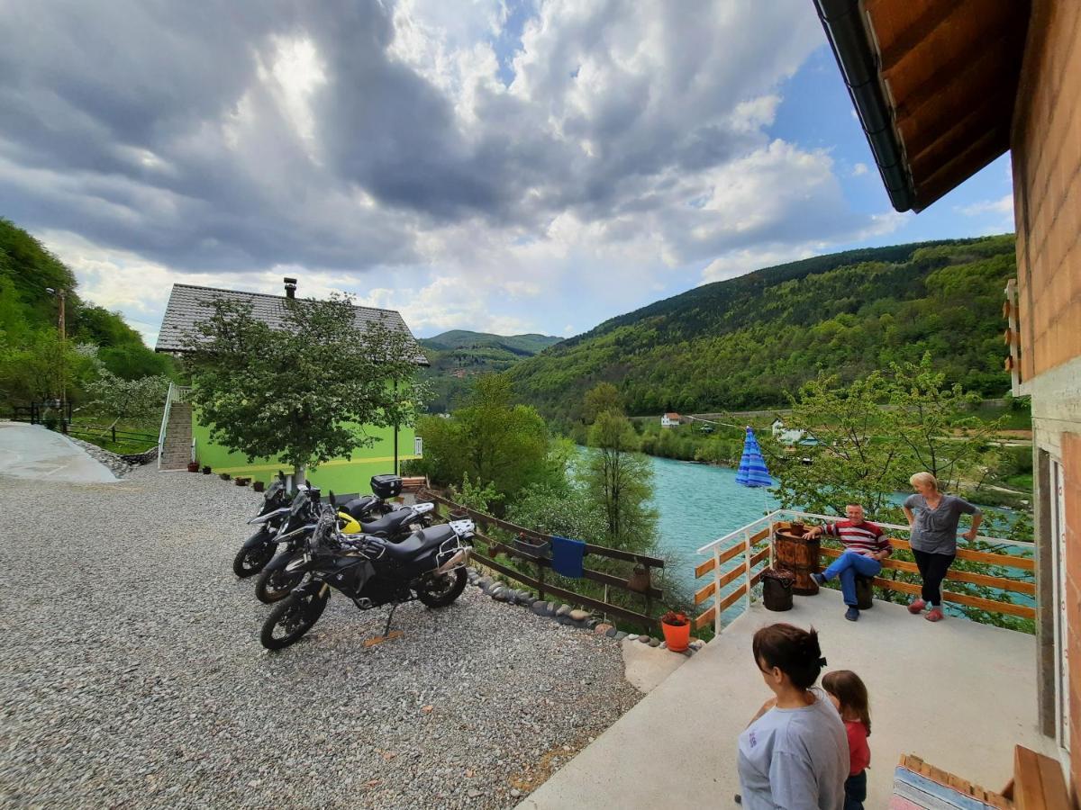 Apartmani Vila Na Drini ฟอชา ภายนอก รูปภาพ